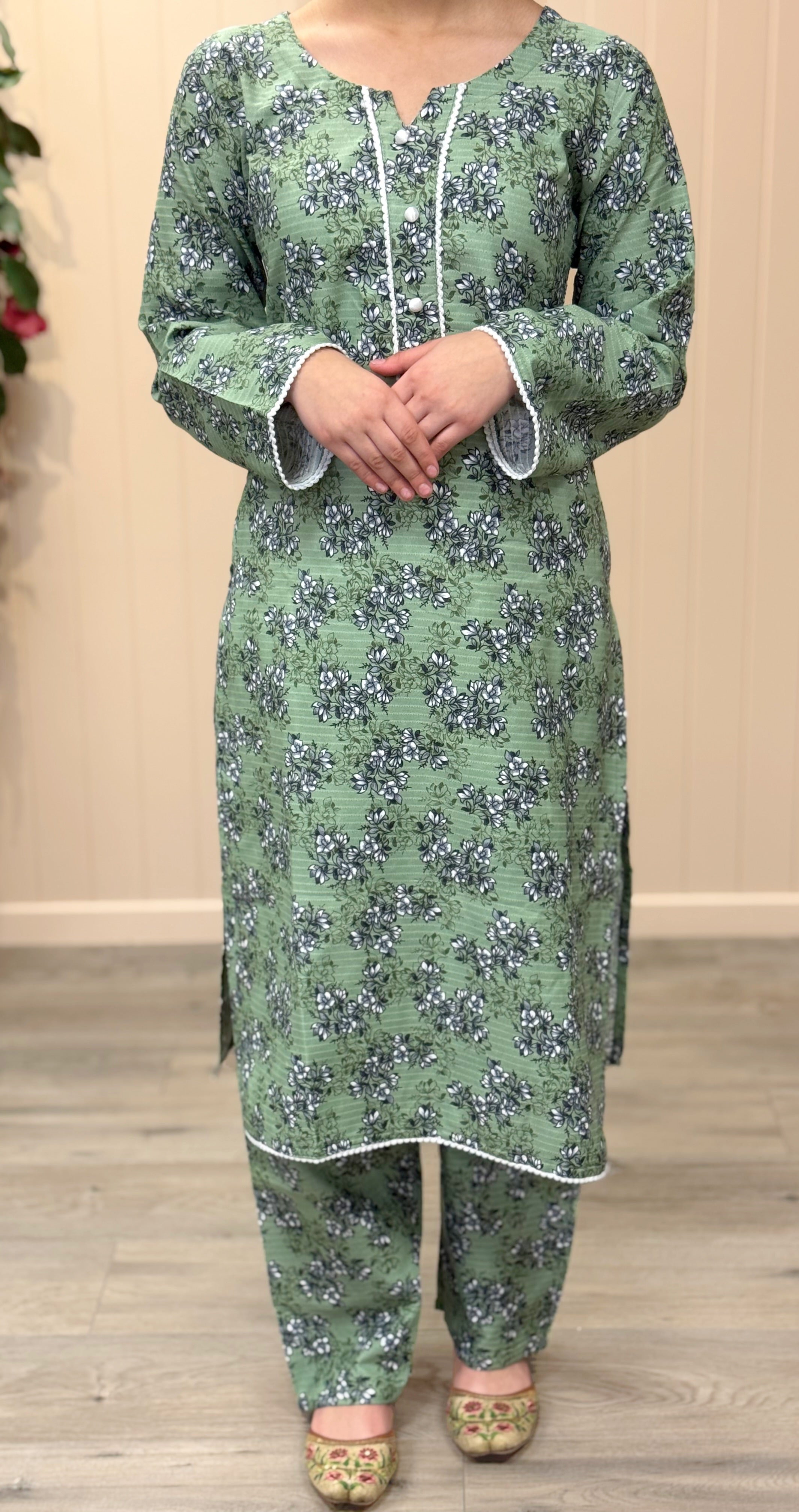 Sage Blossom 2 piece