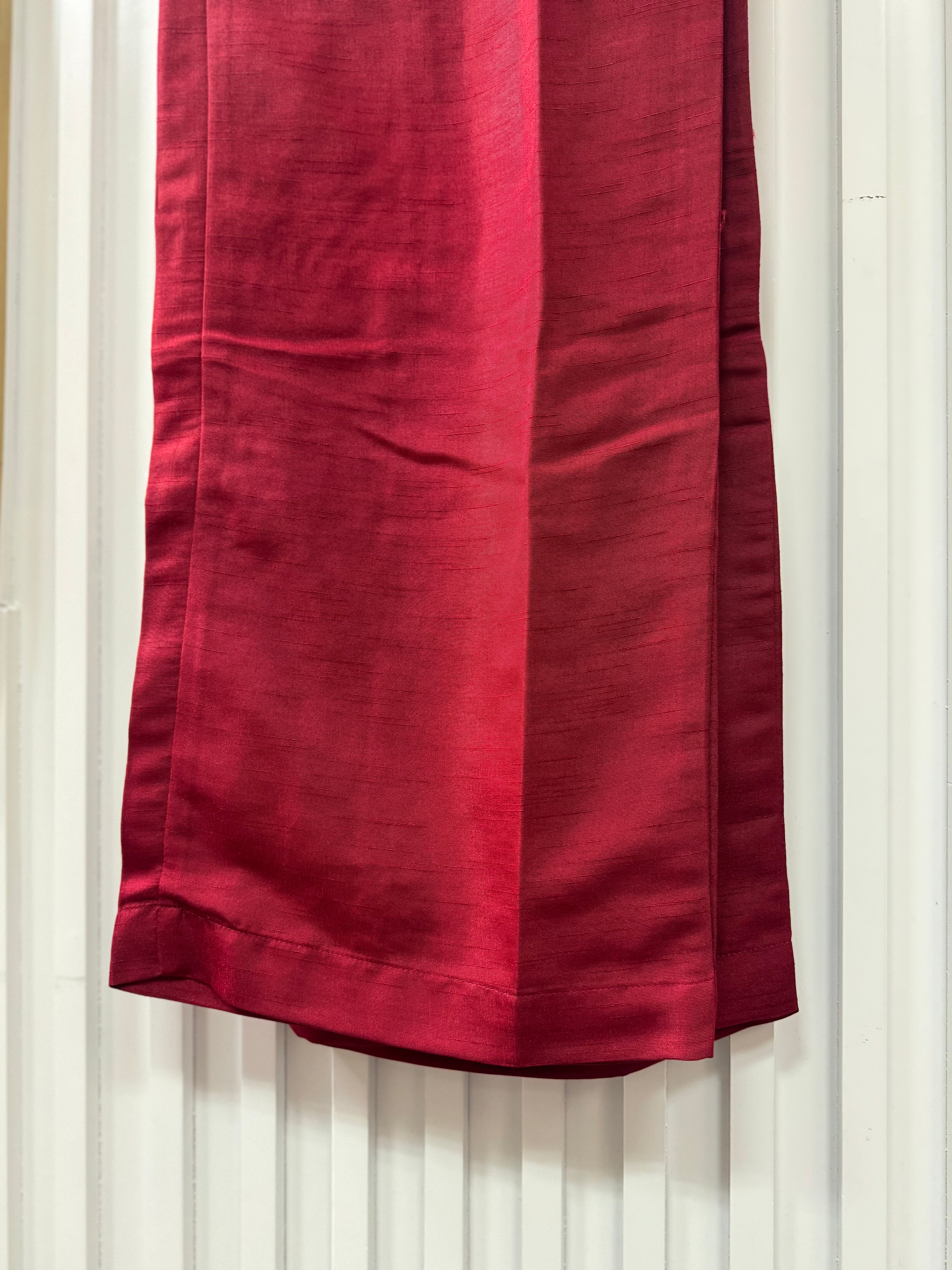 Scarlet Noor Chiffon Embroidered Suit