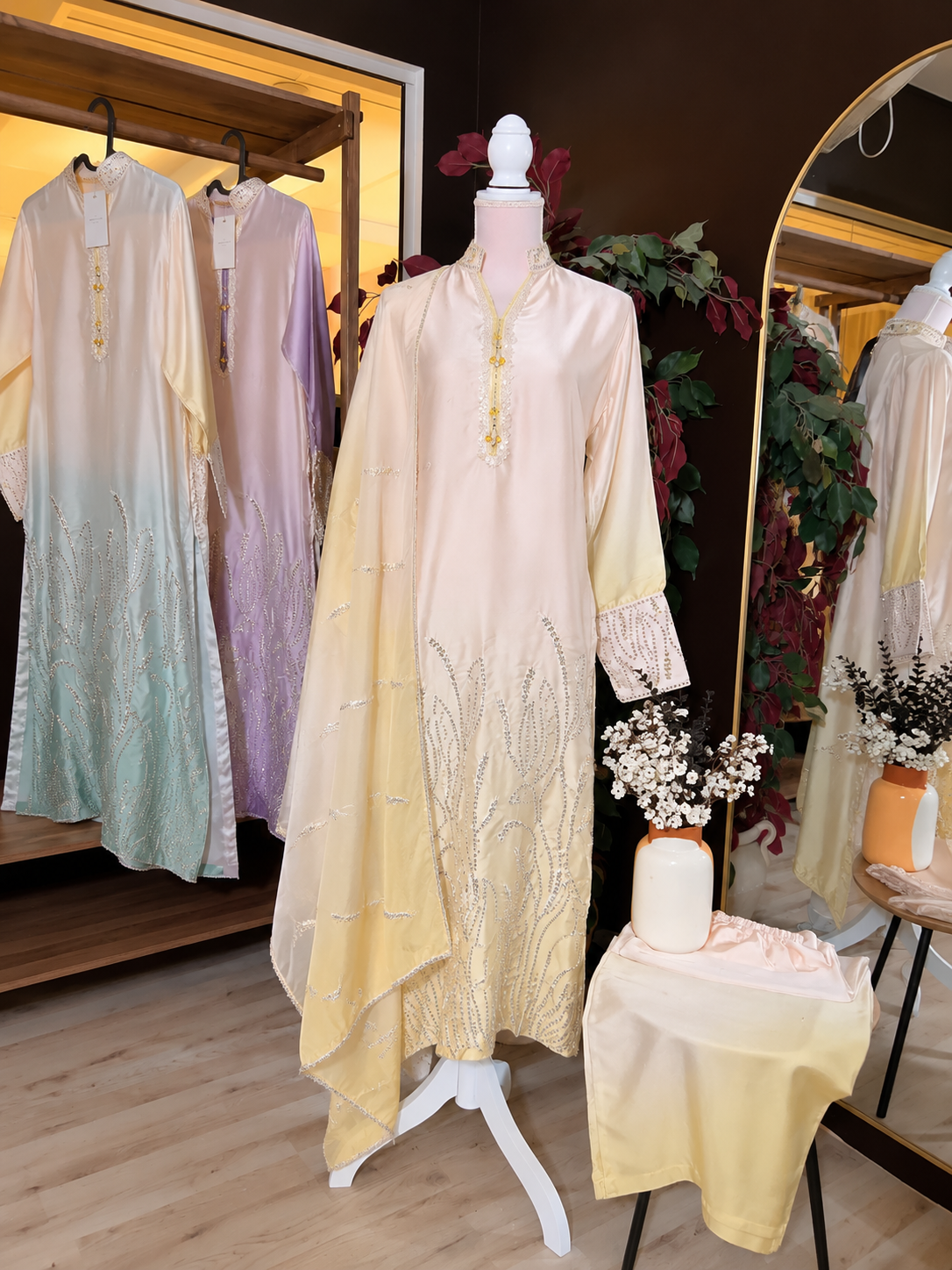 Buttercup Serenity Silk Suit