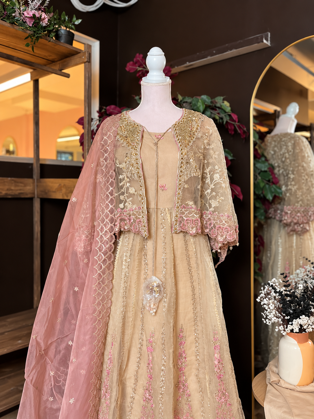 Champagne Rose Maxi kjole