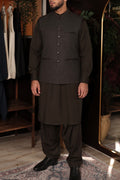 Royal Espresso – 3 Piece Waistcoat Suit