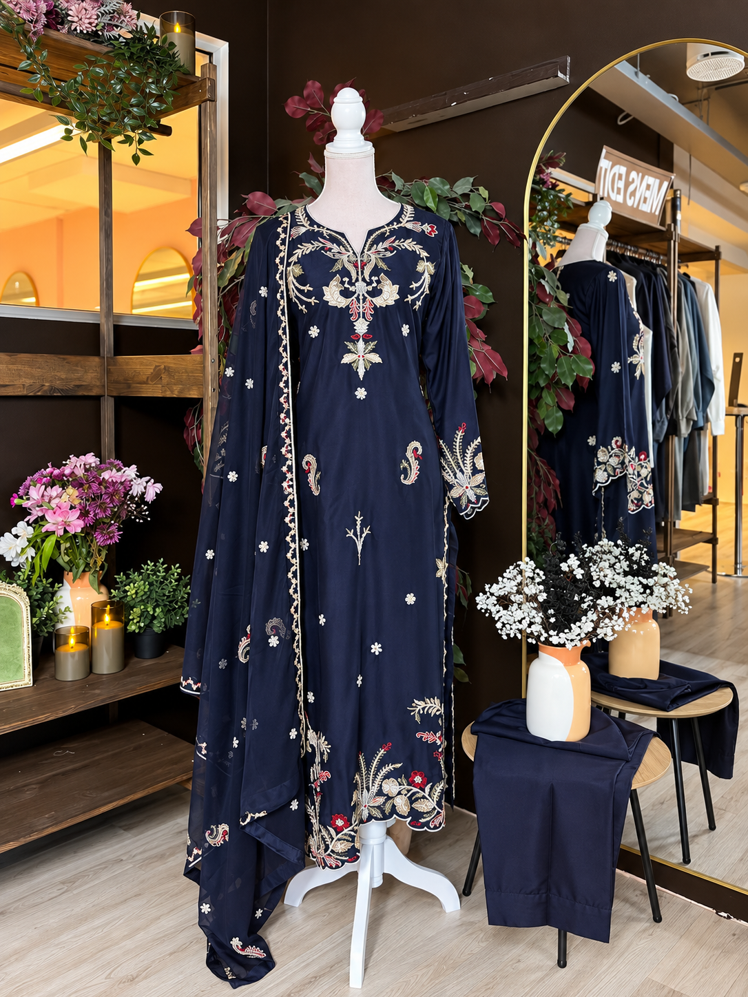 Chaandni Raat Silk Suit