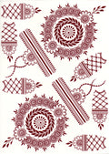 Henna Sticker - 2 sider