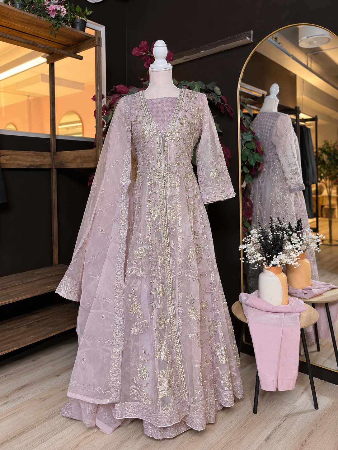 Lavender Royale Maxi Kjole
