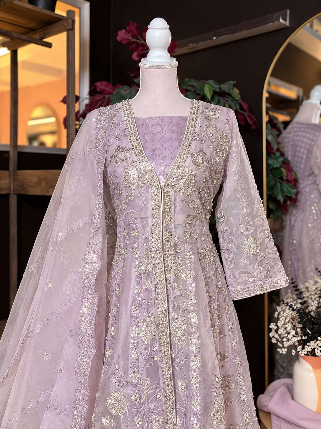 Lavender Royale Maxi Kjole