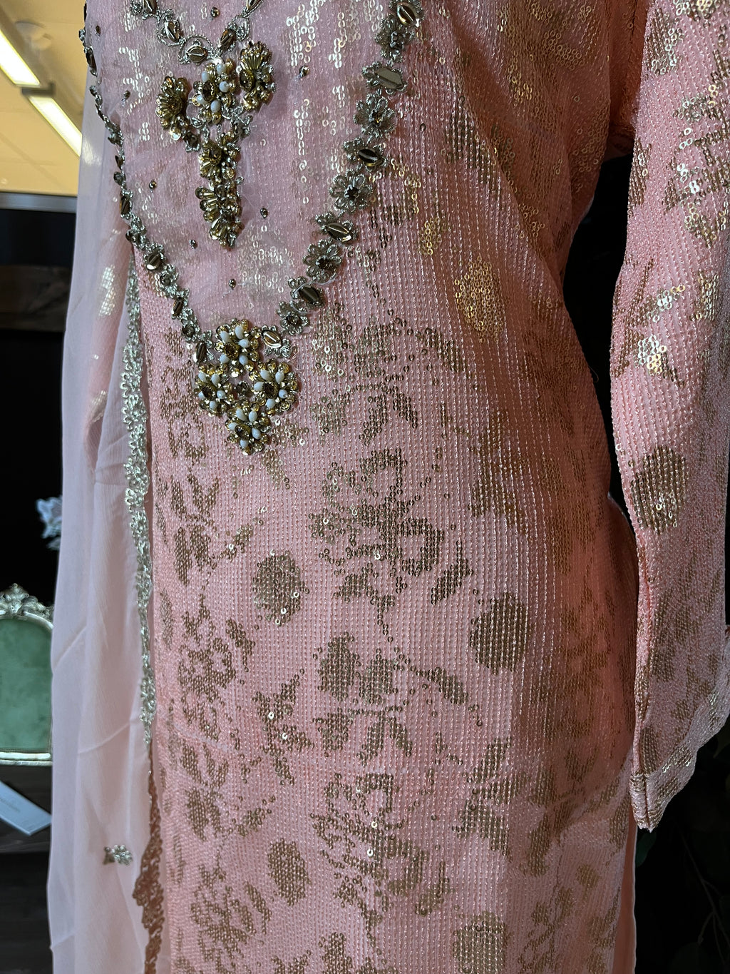 Peach Petals Suit