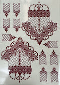 Henna Sticker - 2 sider