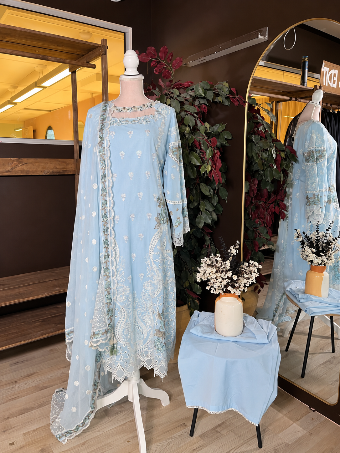 Silver Breeze Chiffon