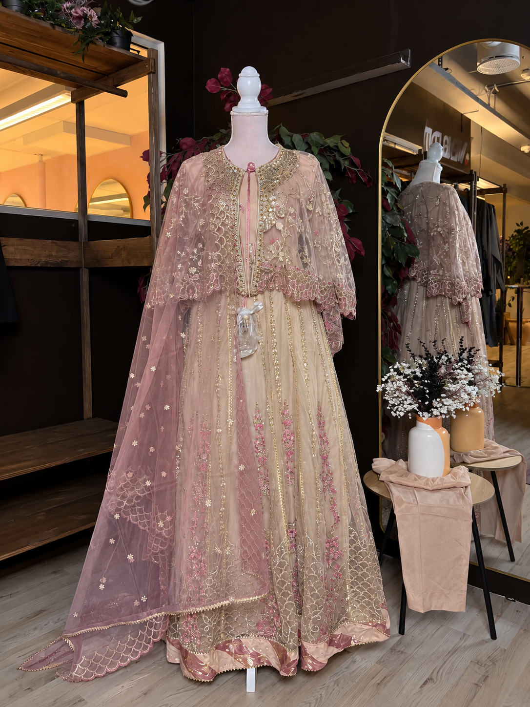 Blush Royale Maxi Dress
