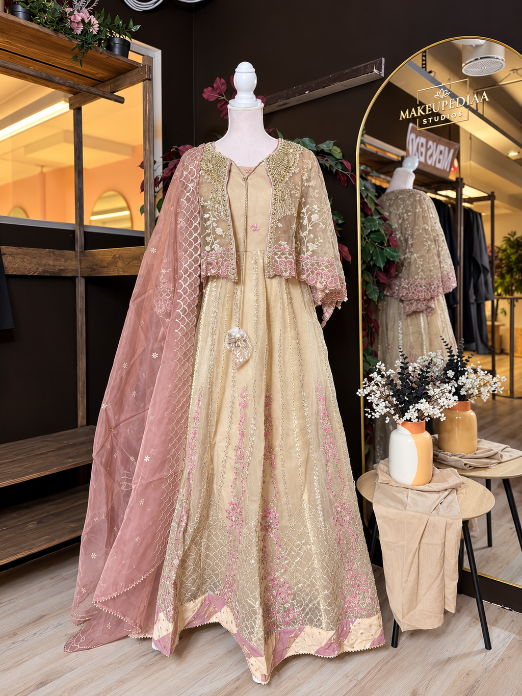 Champagne Rose Maxi kjole