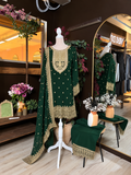 Gilded Emerald Suit