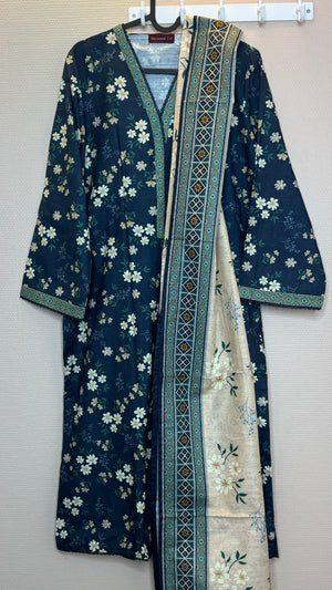 Winter slub khaddar 14