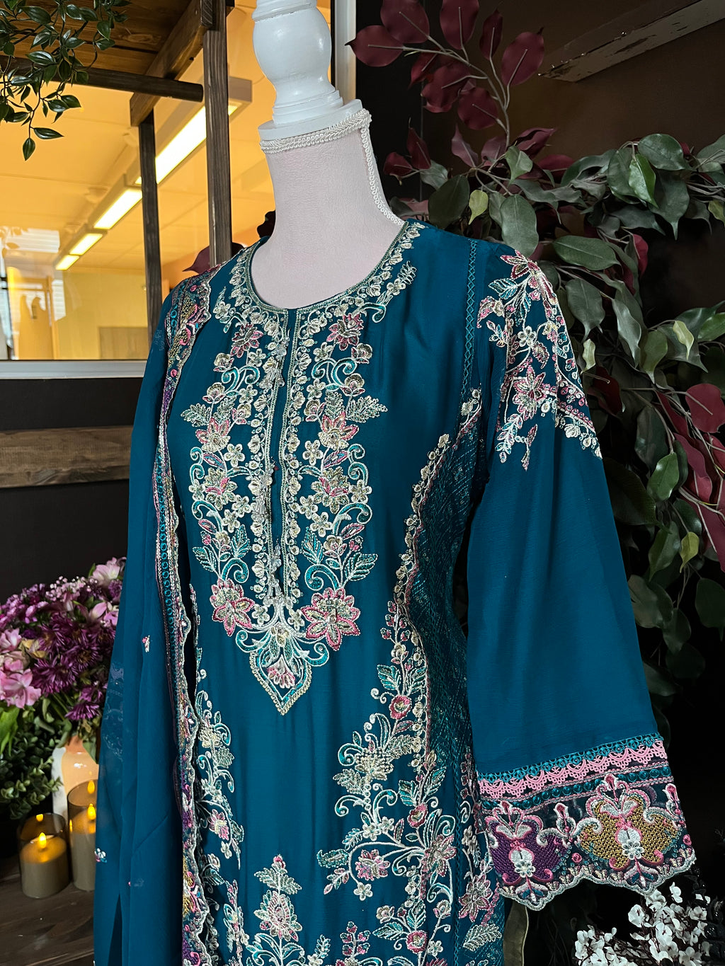 Zinc Dynasty Embroidered Dress