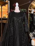 Midnight Elegance Maxi Dress