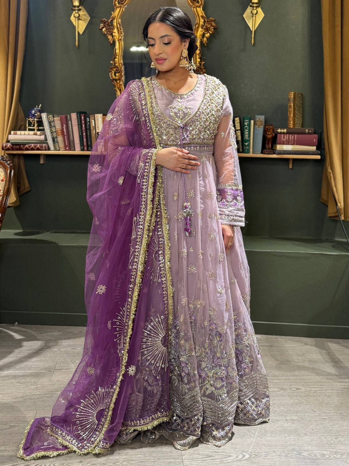 Royal Amethyst Maxi Dress