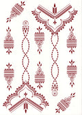 Henna Sticker - 2 sider