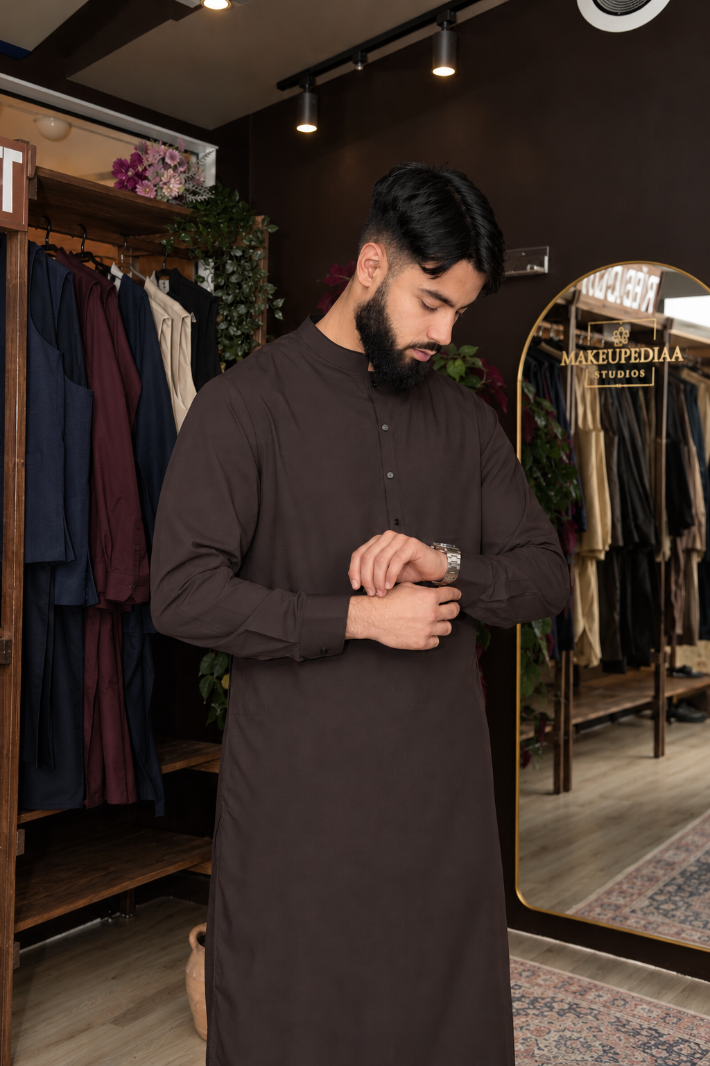 Midnight Mocha – W&W Shalwar Kameez