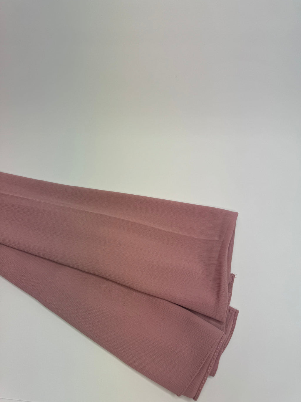 Crepe chiffon hijab - Cold pink