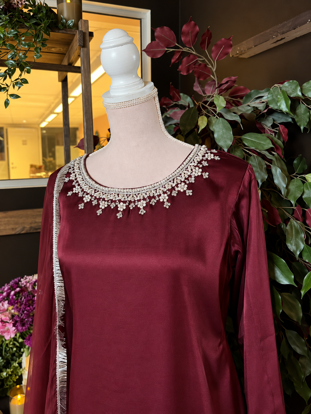 Ruby Grace Silk Suit