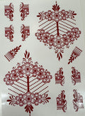 Henna Sticker - 2 sider