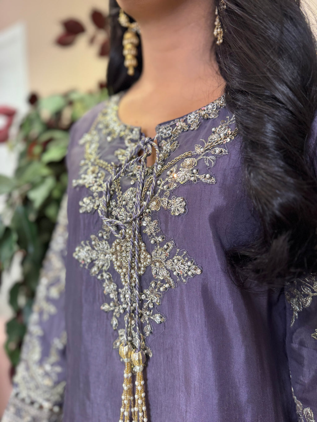 Aurelia - Premium SilQ 3pcs embroidered suit