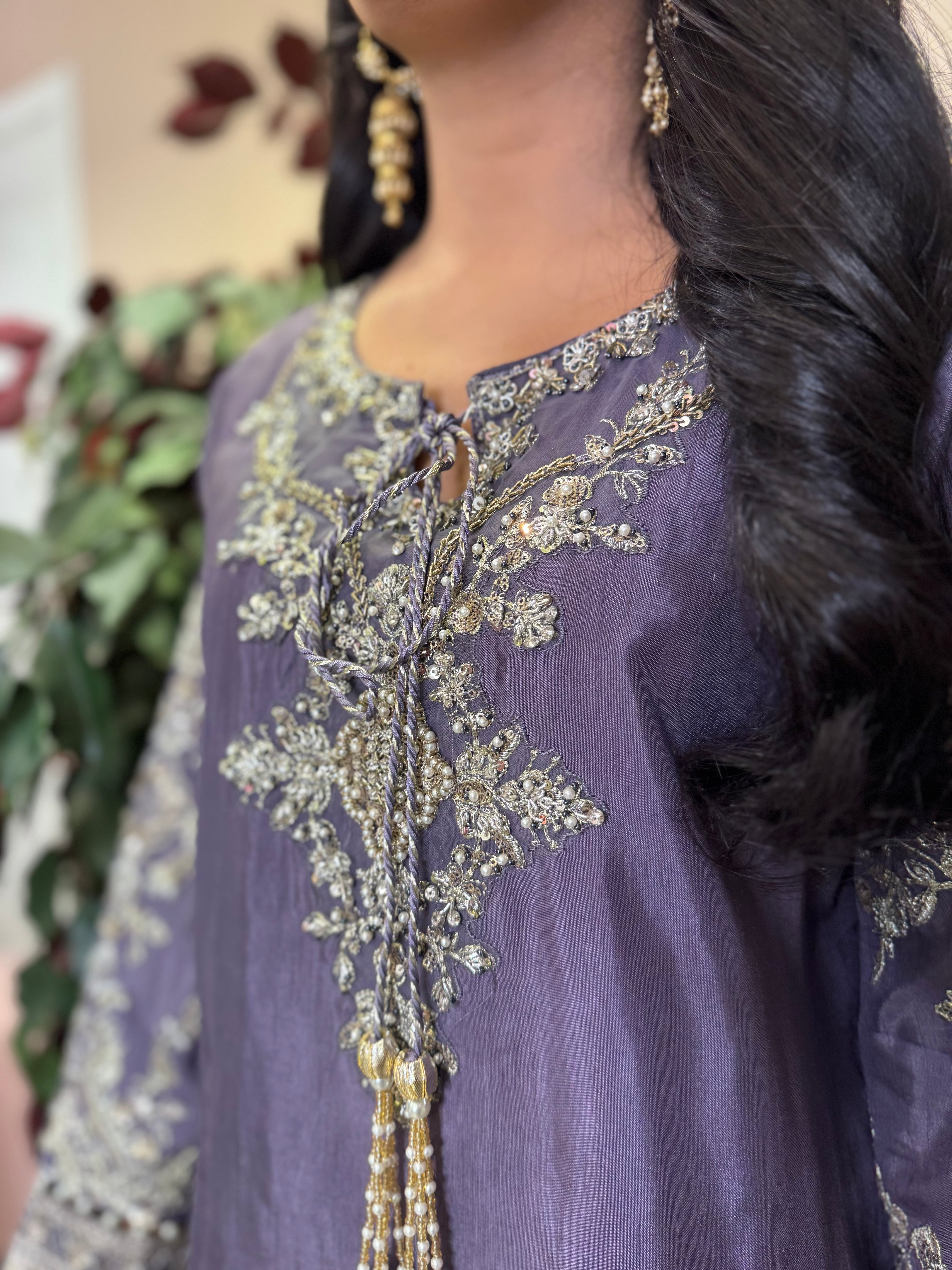 Aurelia - Premium SilQ 3pcs embroidered suit