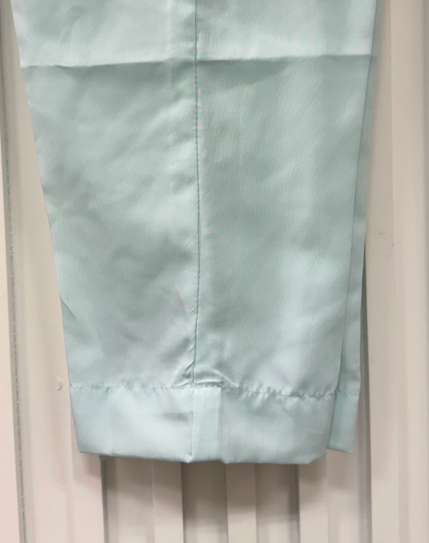 Sky Blue Serenity – Embroidered Chiffon Ensemble