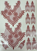 Henna Sticker - 2 sider