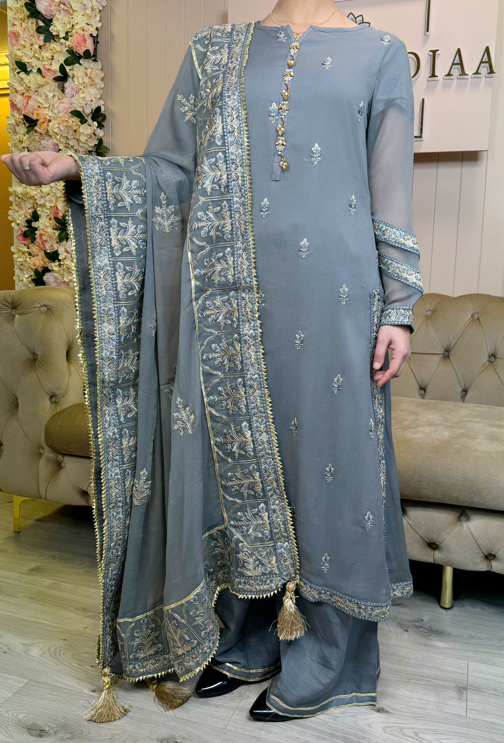 Formal chiffon