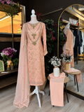 Peach Petals Suit
