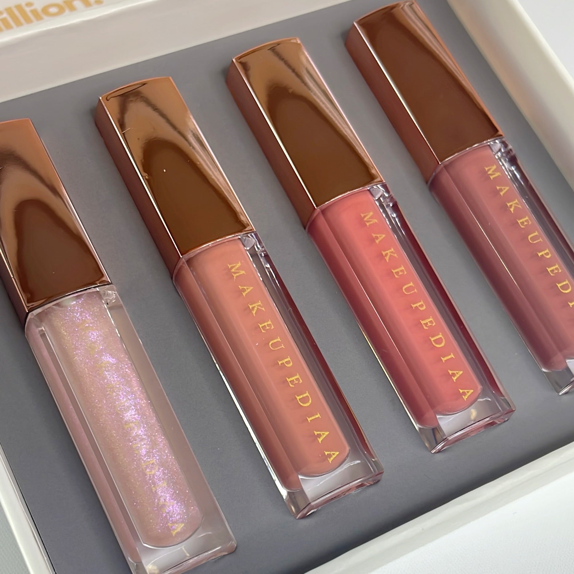 Makeupediaa - Looking like a million lipkit bundle (3 matte 1 gloss)