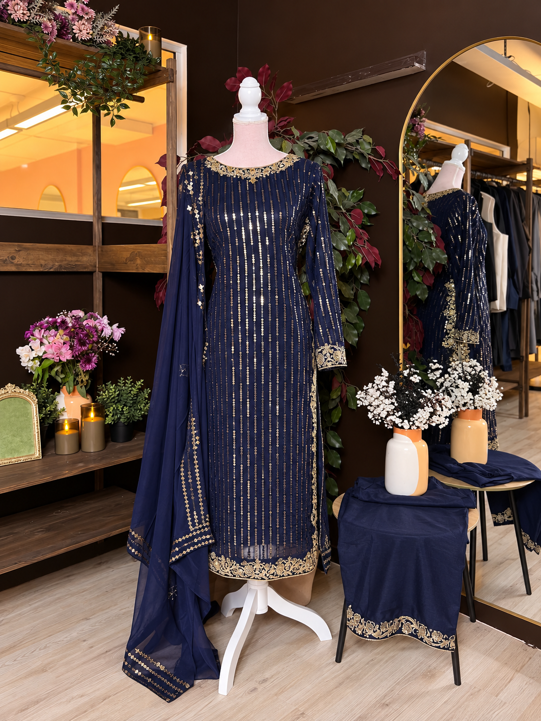 Sapphire Starfall Suit