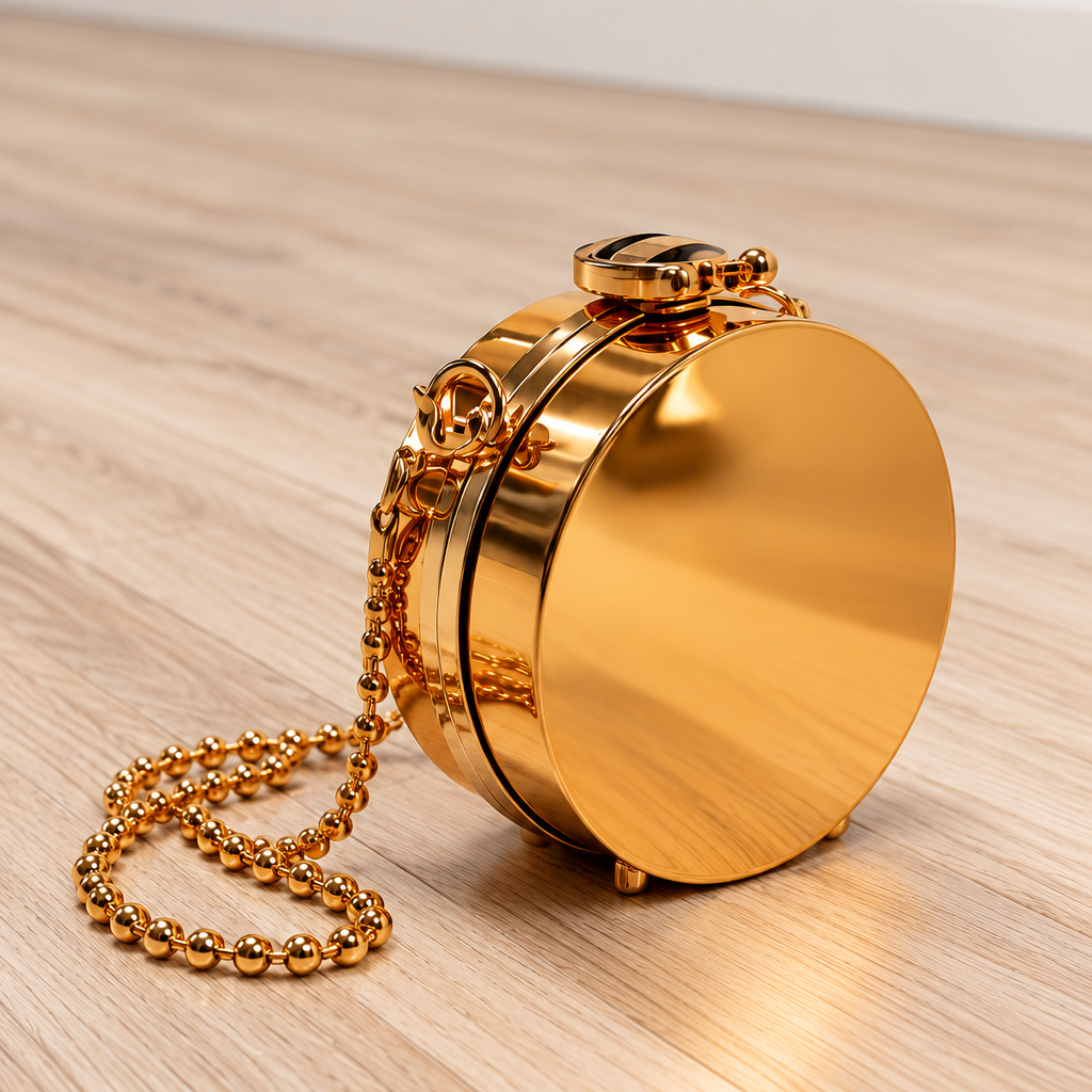 Solé Gold Clutch