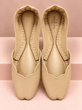 Zayn – Nude Beige Khussa