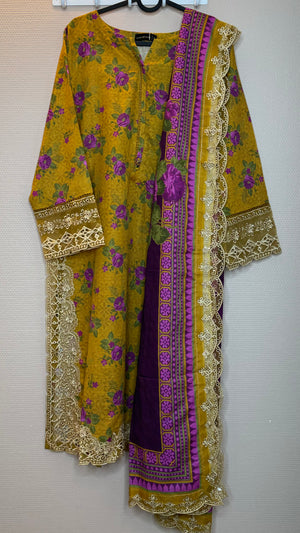 Winter slub khaddar 13