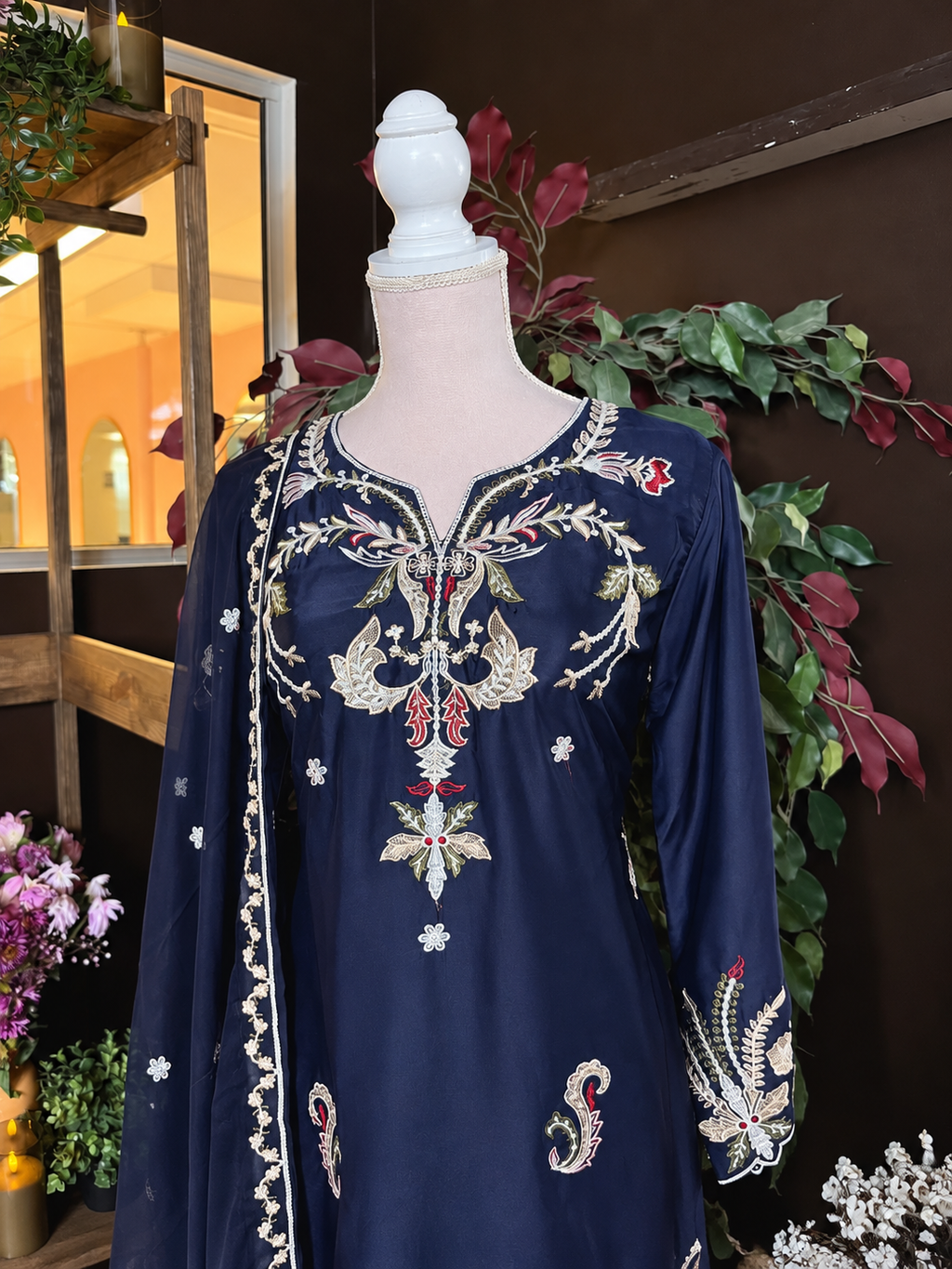 Chaandni Raat Silk Suit
