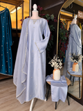 Powder Blue Silk Grace