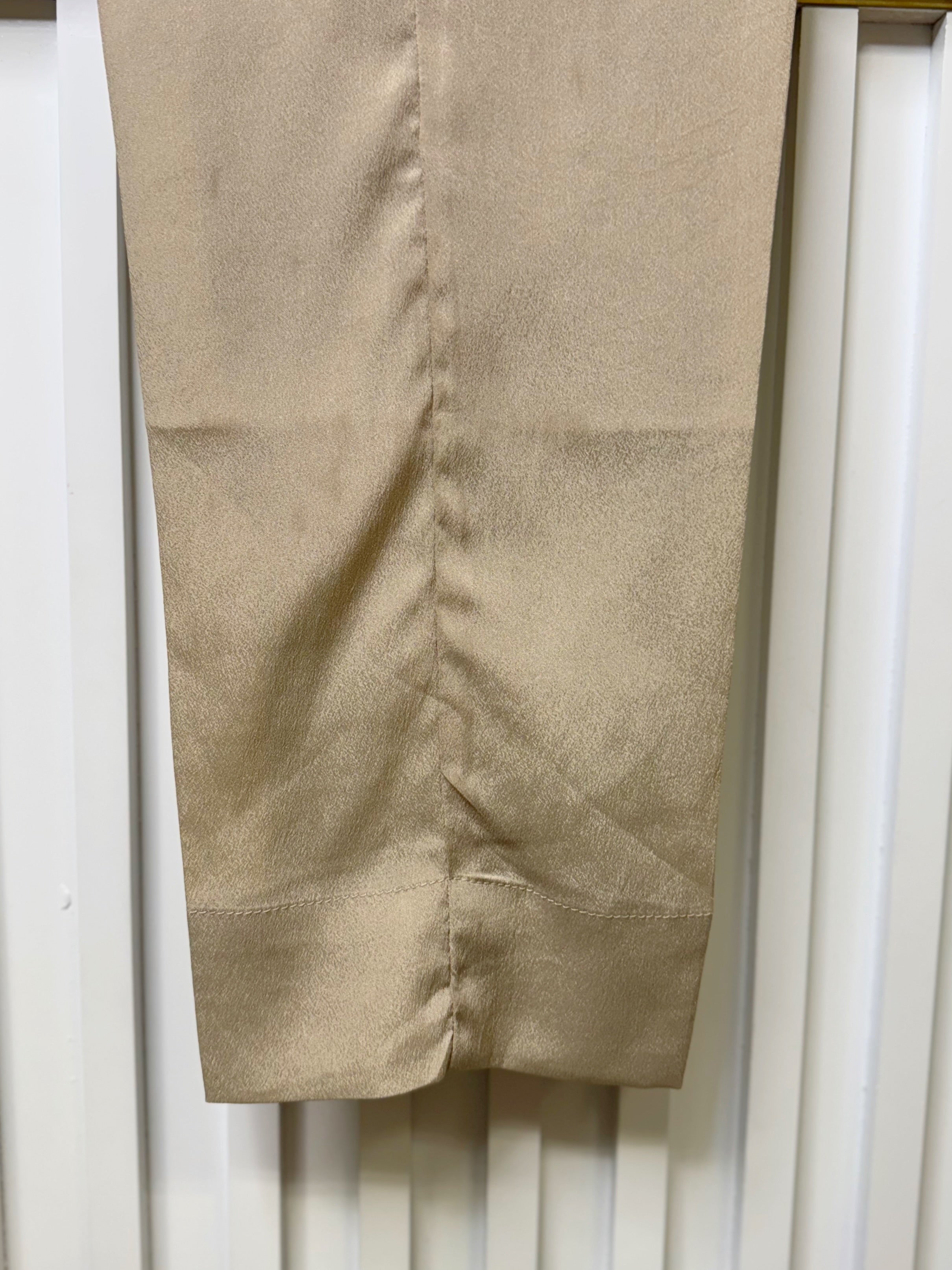 Sahara Pearl Chiffon Gown