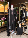 Koyal Noir Silk Suit