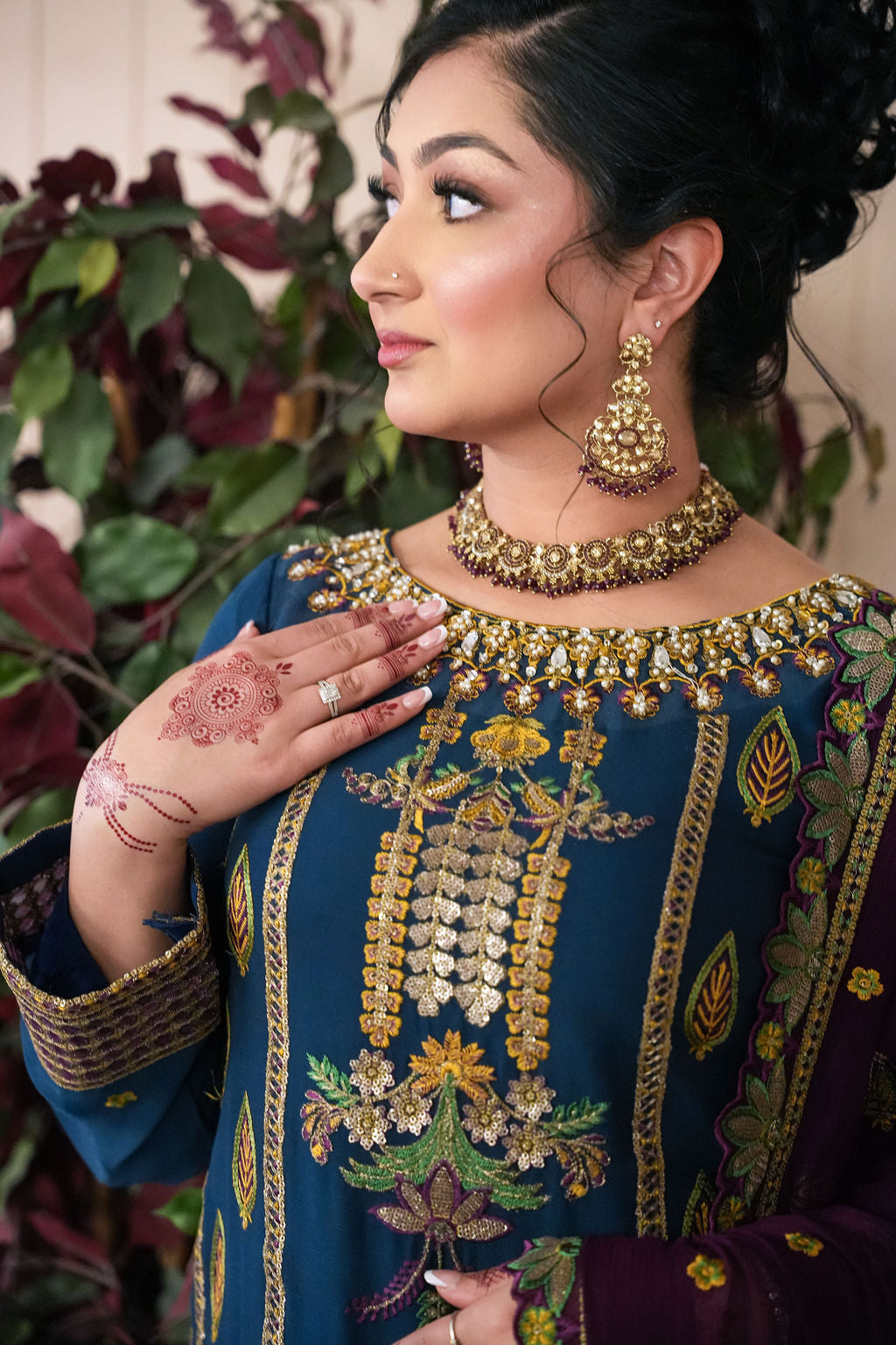 Midnight Garden Elegance