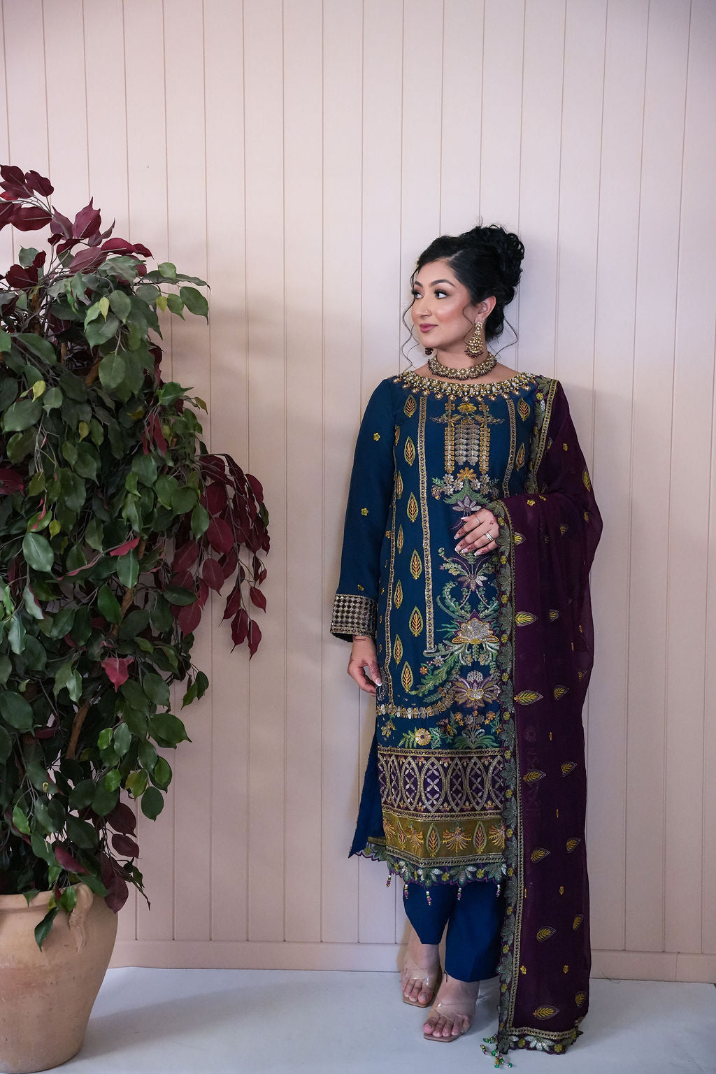 Midnight Garden Elegance