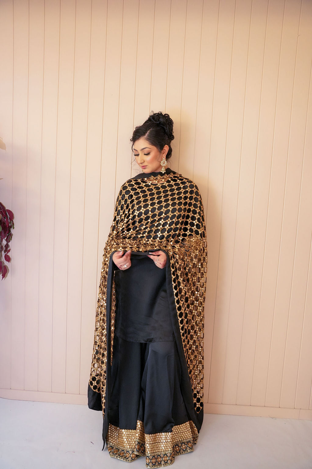 Nooré Zahra - Sheesh dupatta Dress Silk