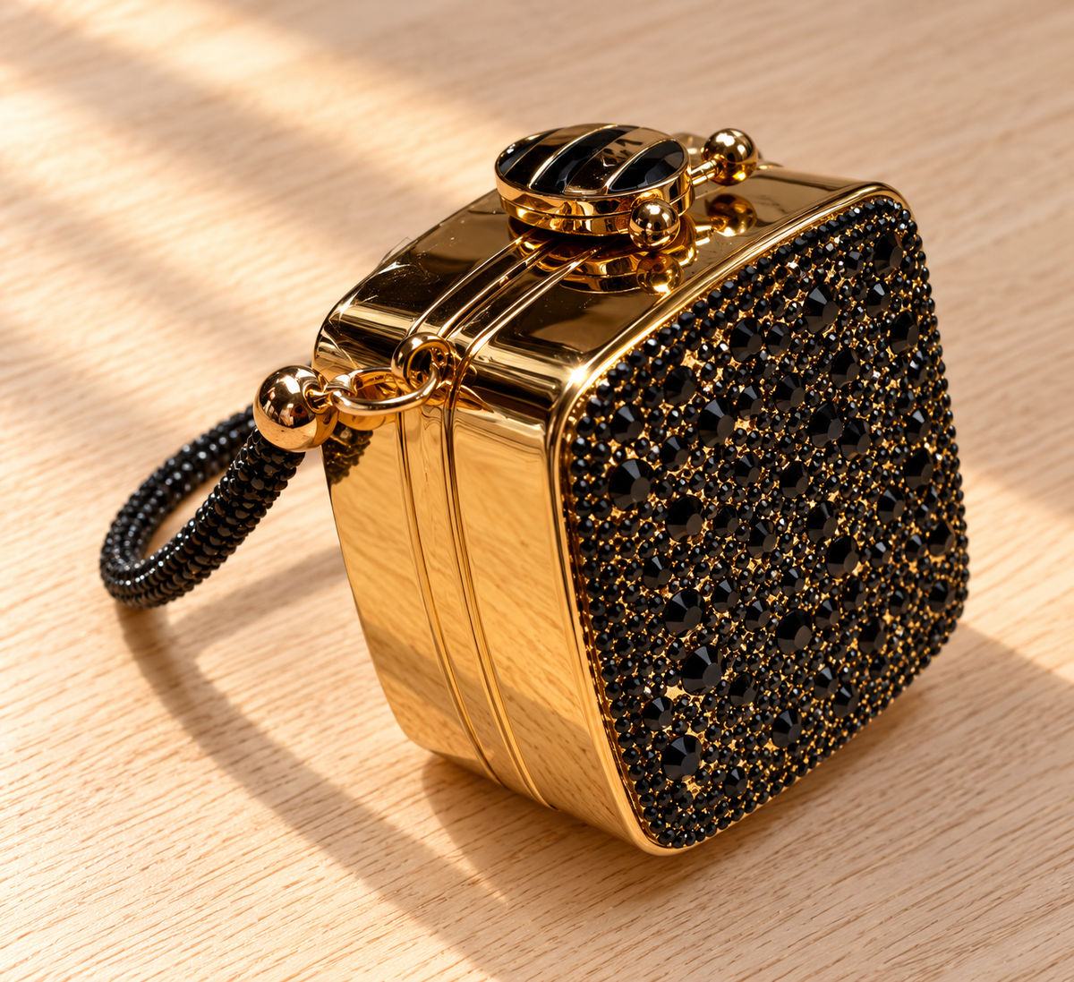 Aurelia Black – Mini Clutch