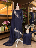 Celestial Garden Silk Suit