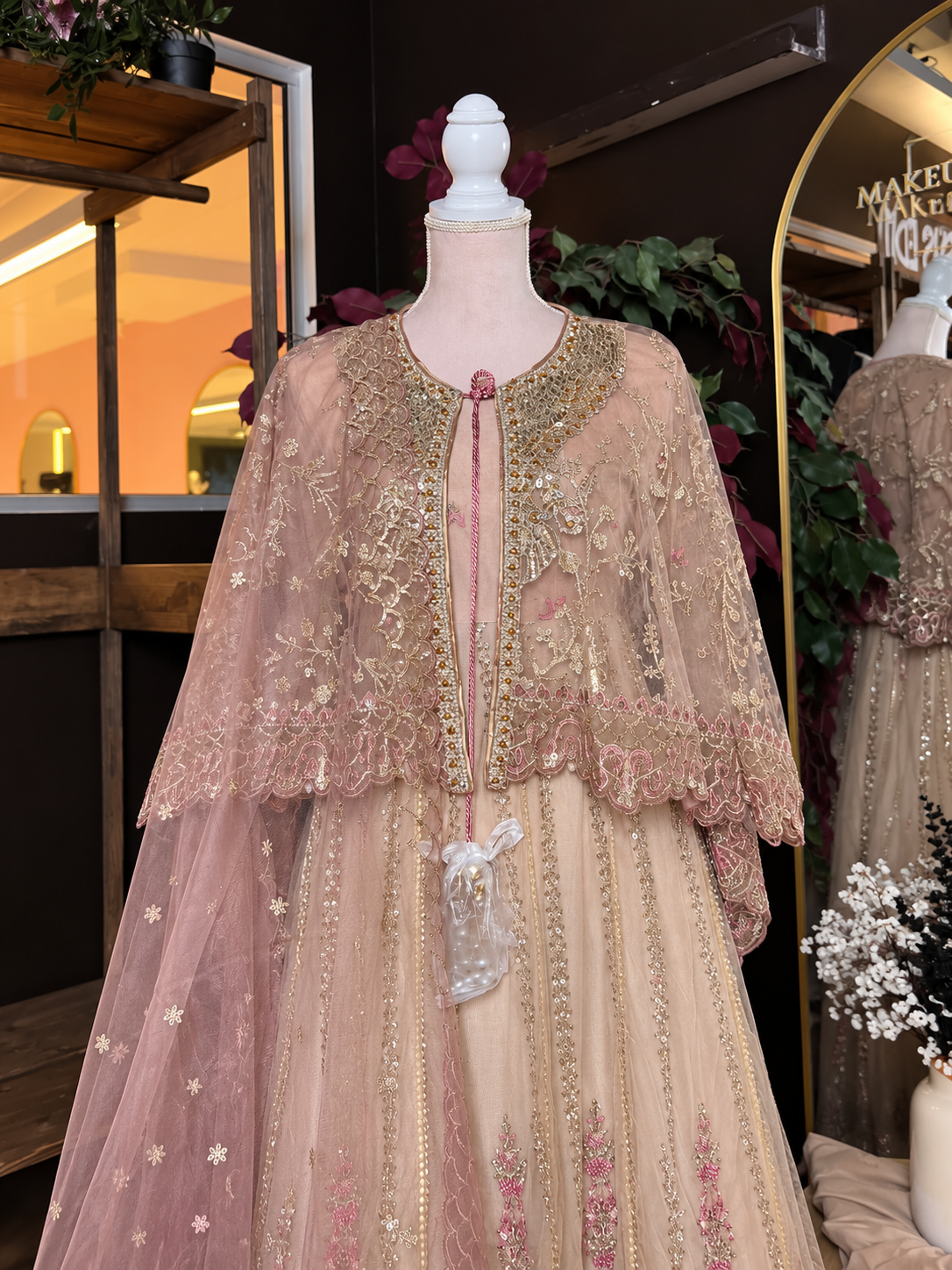 Blush Royale Maxi Dress