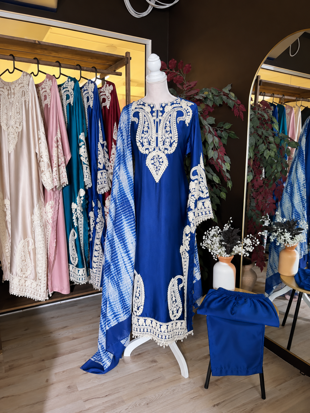 Ocean Heritage Silk Suit
