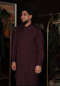 Royal Burgundy – 3 Piece Waistcoat Suit