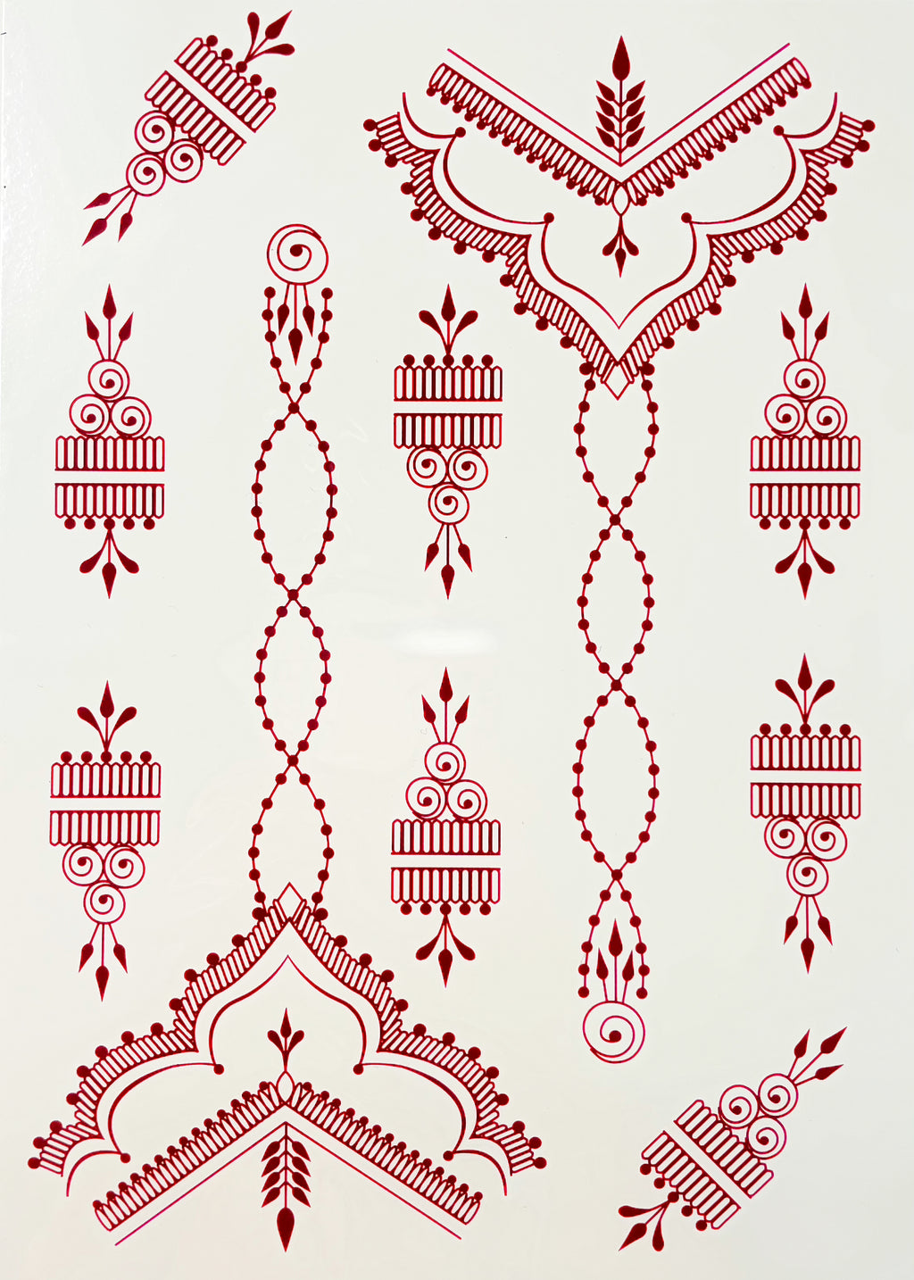 Henna sticker - 2 sider