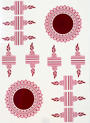 Henna sticker - 2 sider