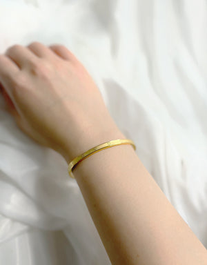 SSL cuff - Prosperous 18K Gold plated